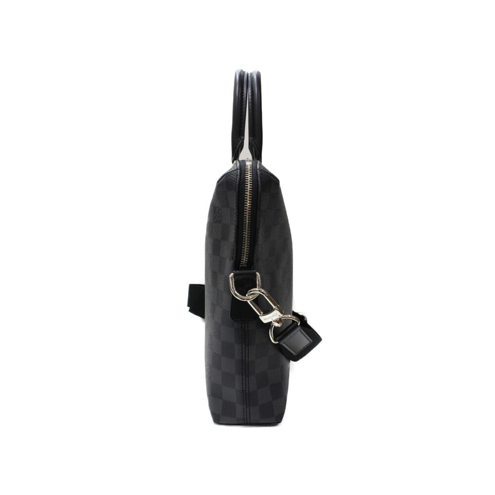 Louis Vuitton Damier Jour Business Porte Graphite Bag Strap Shoulder Black